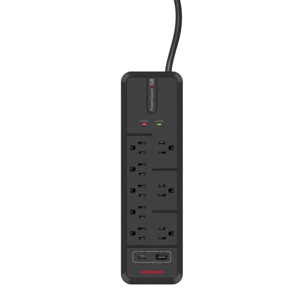 (九月到貨)AudioQuest PowerQuest G8 電源排插｜8孔電源濾波 AudioQuest PowerQuest G8,PowerQuest G8電源排插,AudioQuest電源排插,音響電源濾波器,Hi-Fi電源排插,音響突波保護