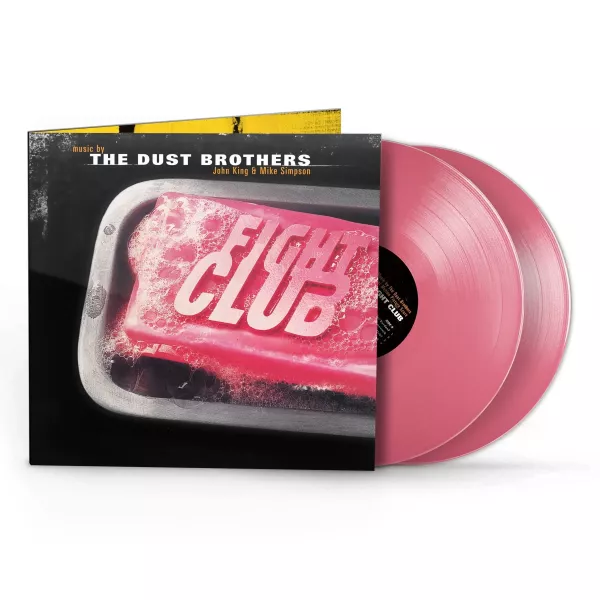Dust Brothers - 鬥陣俱樂部 Fight Club 電影原聲帶 粉膠2LP 