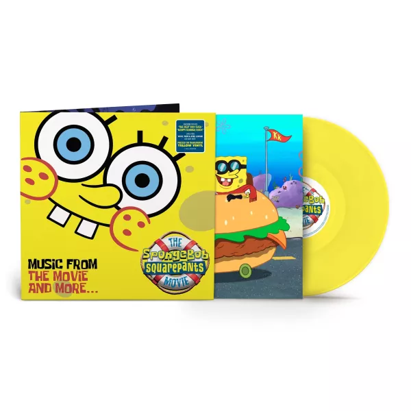 V.A. - SpongeBob SquarePants Movie – Music from the Movie and More... 黃膠1LP 