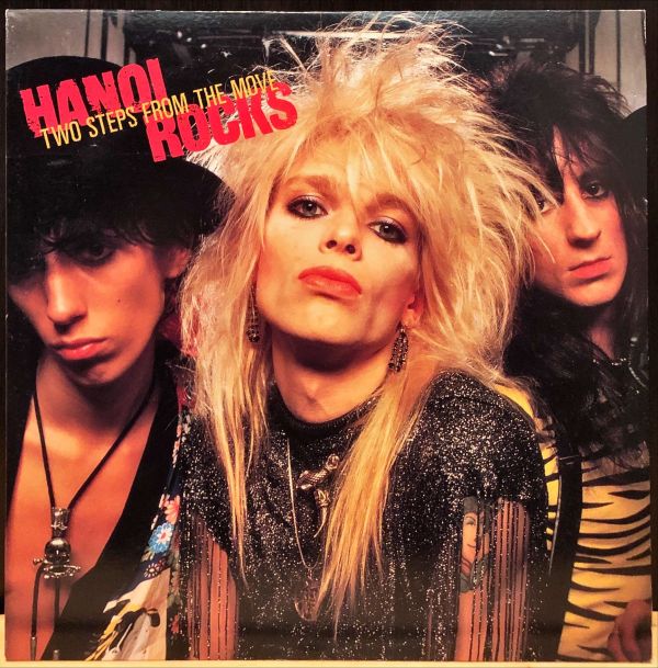Hanoi Rocks - Two Steps From The Move 二手老膠1LP 