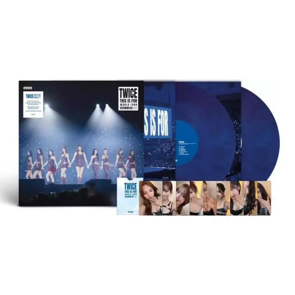 Twice - THIS IS FOR World Tour Finale In Seoul 藍色彩膠2LP 
