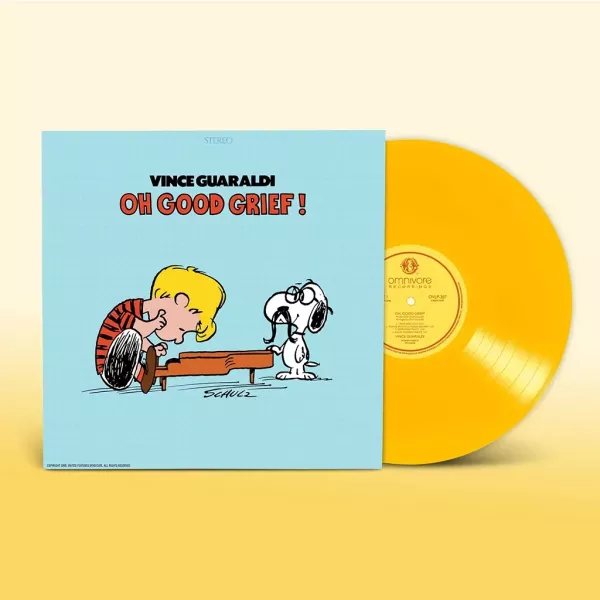 Vince Guaraldi - Oh, Good Grief ! 黃色彩膠1LP 