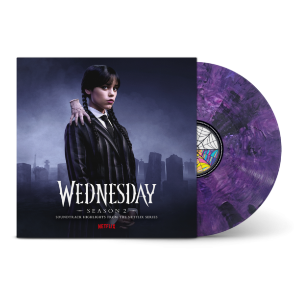 Chris Bacon - 《星期三 : 第二季》(Wednesday: Season 2) 原聲帶 彩膠1LP 