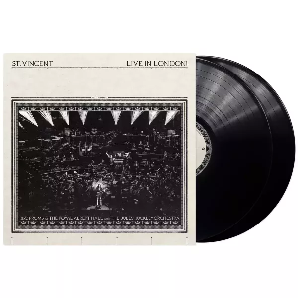 St. Vincent & Jules Buckley - Live in London! (BBC Proms at the Royal Albert Hall) 黑膠3LP St. Vincent Live in London 黑膠, Jules Buckley BBC Proms 黑膠, St. Vincent 黑膠, Live in London LP, St. Vincent LP, Royal Albert Hall Live 黑膠