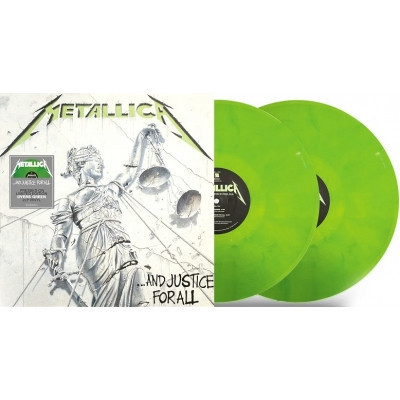 Metallica - And Justice For All 綠膠2LP 