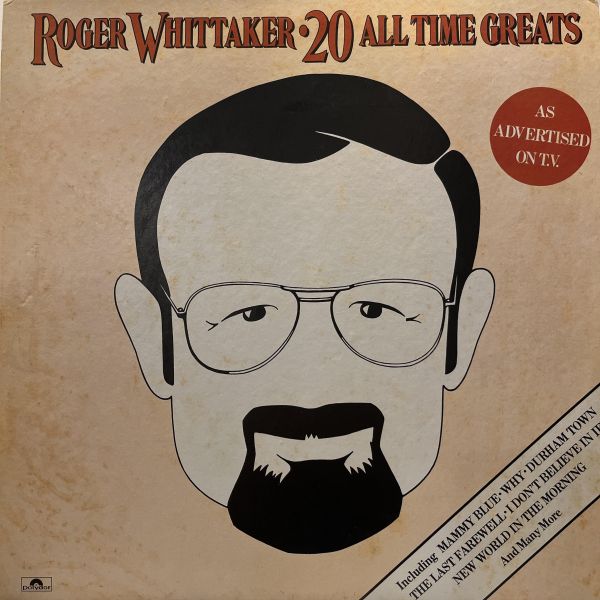 Roger Whittaker - 20 All Time Greats｜二手老膠 1LP 