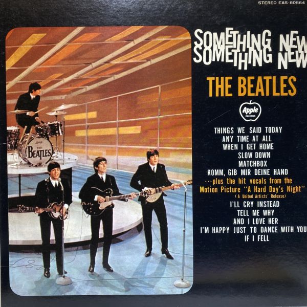 The Beatles – Something New 二手老膠1LP 