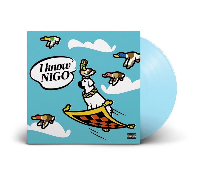 Nigo - I Know NIGO 藍色彩膠1LP 