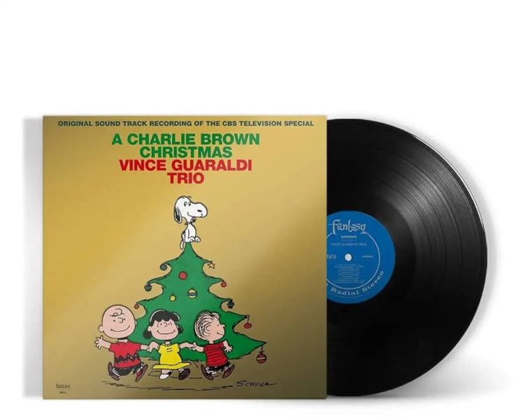 Vince Guaraldi Trio - A Charlie Brown Christmas 限量燙金封面黑膠1LP 