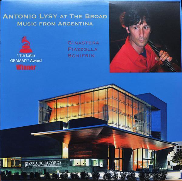 Antonio Lysy At The Broad - Music From Argentina 發燒錄音黑膠1LP (Yarlung Records) Antonio Lysy 黑膠,Music From Argentina 黑膠,Antonio Lysy Music From Argentina 黑膠