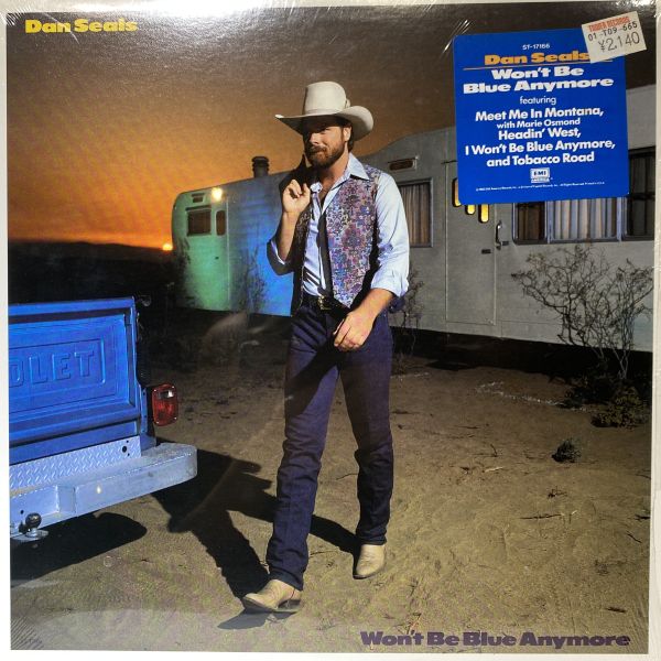 Dan Seals – Won't Be Blue Anymore 二手老膠1LP 