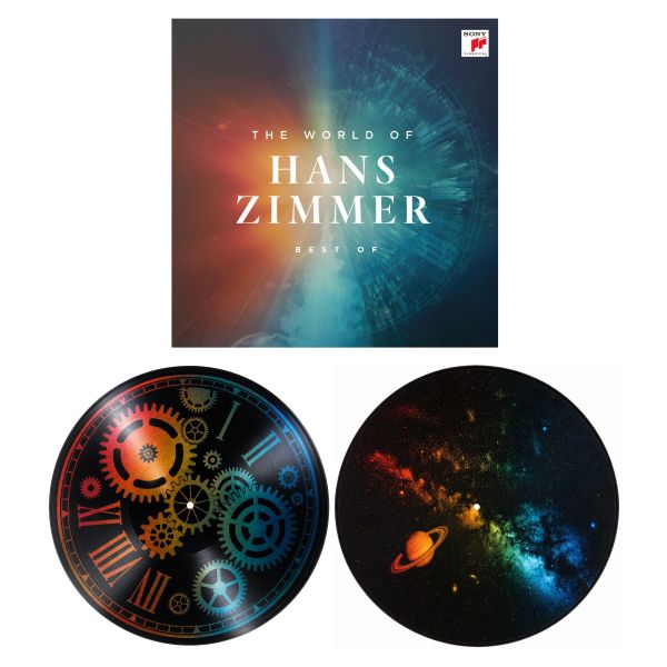 Hans Zimmer－The World of Hans Zimmer Best Of 限量收藏版彩色雷射蝕刻黑膠2LP 