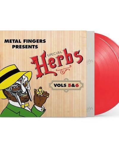 MF DOOM 'Metal Fingers Presents: Special Herbs Vol. 5 & 6 蘋果紅彩膠 2LP 