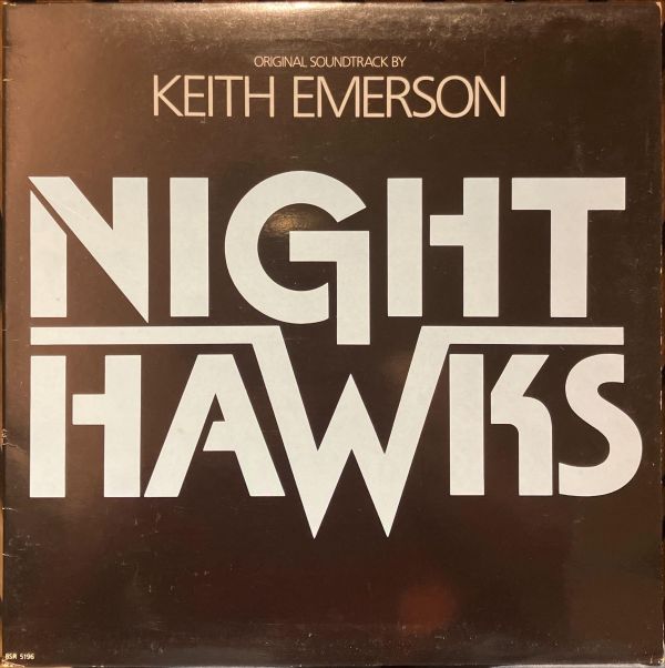 Keith Emerson - Nighthawks (Original Soundtrack) 二手老膠1LP 