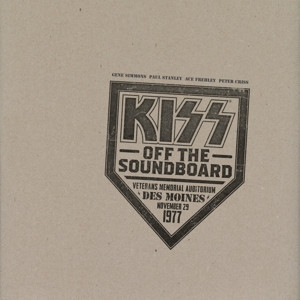 KISS - OFF THE SOUNDBOARD: LIVE IN DES MOINES 黑膠2LP 