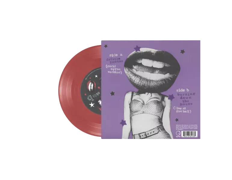 Olivia Rodrigo - drivers license / Burning down the house 生產限定7吋紅膠1EP 