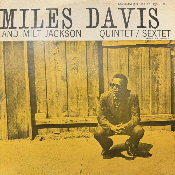 Miles Davis And Milt Jackson - Quintet / Sextet｜二手老膠1LP Miles Davis 黑膠、Milt Jackson 黑膠、Quintet Sextet 黑膠、Miles Davis Milt Jackson 黑膠、Miles Davis 二手黑膠