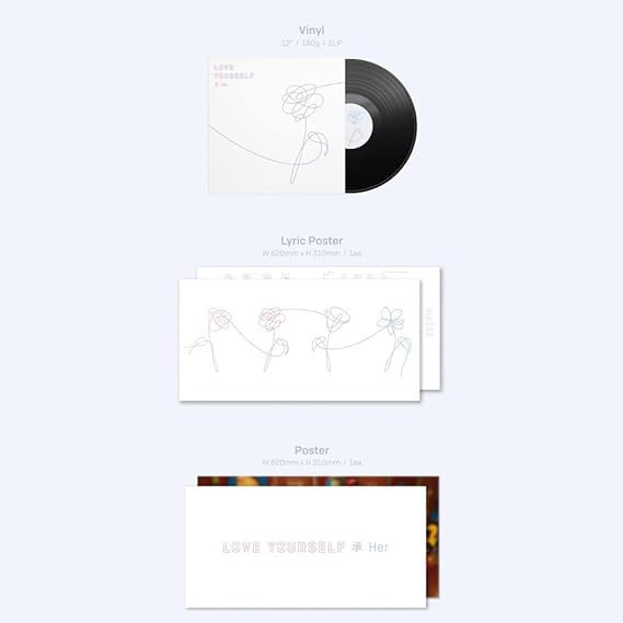 BTS - LOVE YOURSELF: HER 限量黑膠專輯1LP 