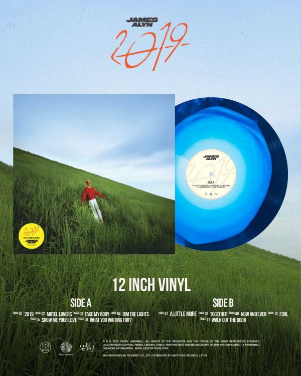JAMES ALYN - 2019 彩膠1LP 