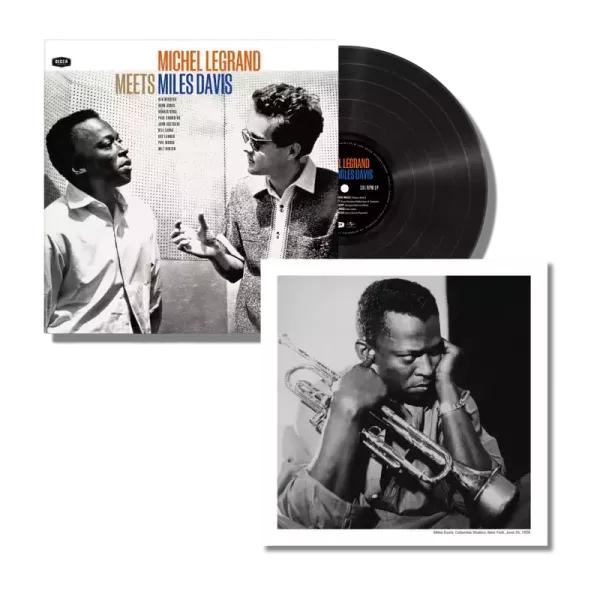 Miles Davis - Michel Legrand meets Miles Davis 限量黑膠1LP Miles Davis 黑膠, Michel Legrand meets Miles Davis 黑膠, Miles Davis LP, 爵士黑膠, Miles Davis 限量黑膠, 管弦爵士, 黑膠唱片
