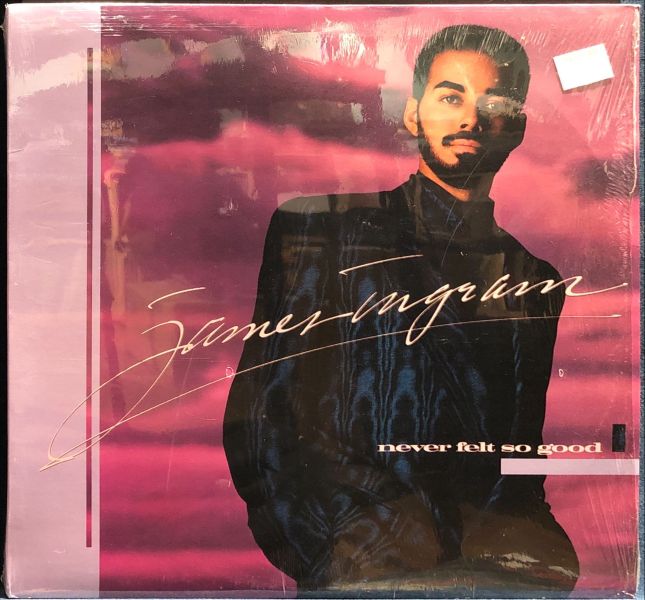 James Ingram - Never Felt So Good 二手老膠1LP 