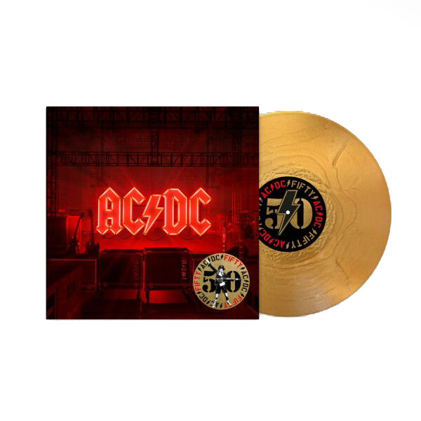 AC/DC - Power Up 五十週年紀念黃金彩膠 1LP 