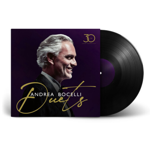 Andrea Bocelli - Duets 30週年紀念版 黑膠1LP 