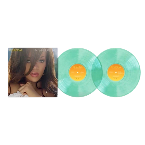 Rihanna - A Girl Like Me 海藍彩膠2LP 
