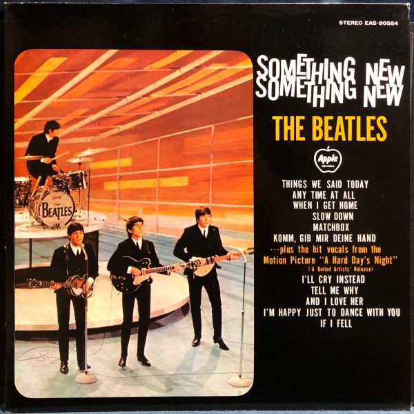 The Beatles - Something New 二手老膠1LP 