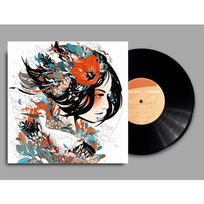 DJ OKAWARI - COMPASS黑膠1LP DJ OKAWARI COMPASS LP, DJ OKAWARI COMPASS album, DJ OKAWARI COMPASS 專輯, DJ OKAWARI COMPASS 黑膠