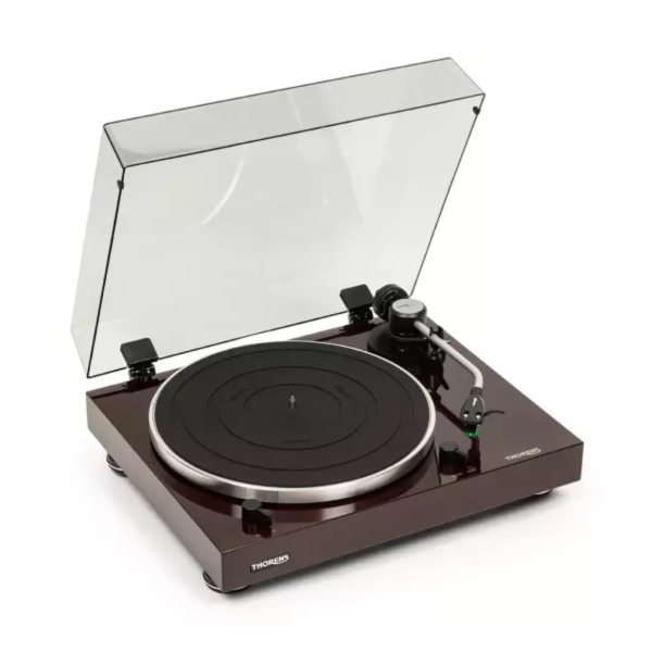 THORENS TD 204 皮帶驅動黑膠唱盤｜內建唱放 THORENS TD 204, Thorens 黑膠唱盤, 入門進階黑膠唱盤, 皮帶驅動唱盤, AT95E 唱頭, TP120 唱臂, 內建唱放唱盤, 黑膠系統推薦, Thorens 200系列, 黑膠唱盤推薦