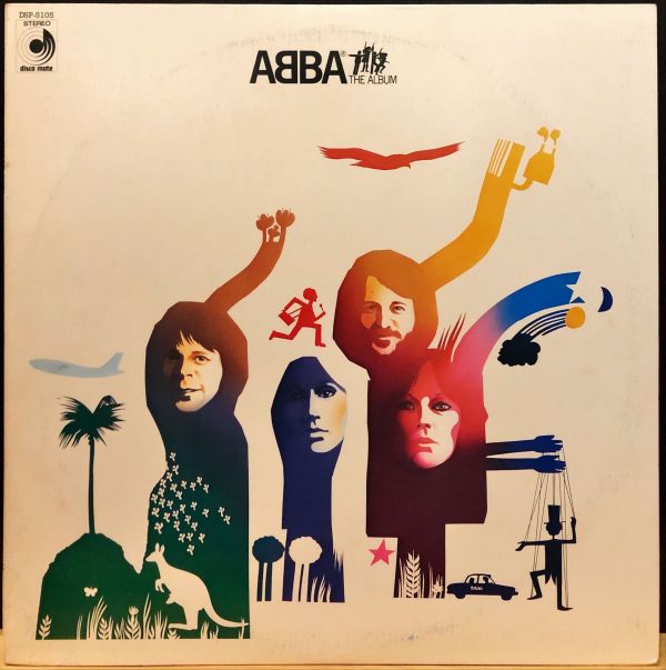 ABBA - The Album 二手老膠1LP 