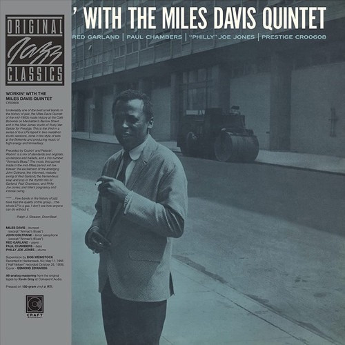 The Miles Davis Quintet-Workin' with the Miles Davis Quintet (Original Jazz Classics Series) 180g LP 黑膠 Miles Davis LP, Miles Davis album, Miles Davis專輯, Miles Davis Quintet LP, Miles Davis Quintet album, Miles Davis Quintet專輯, The Miles Davis Quintet-Workin' with the Miles Davis Quintet LP