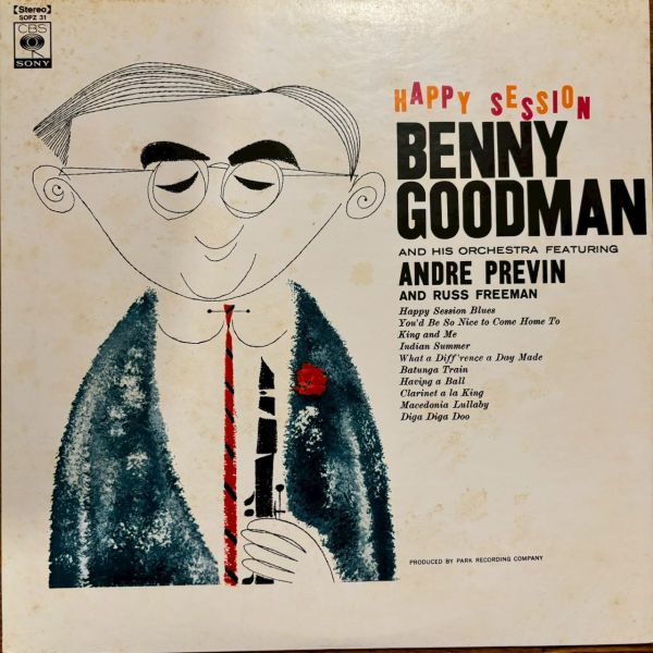 Benny Goodman And His Orchestra Featuring Andre Previn And Russ Freeman – Happy Session | 二手老膠1LP 