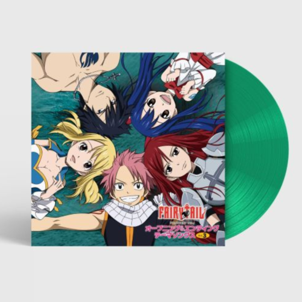 V.A. - TV版《魔導少年 FAIRY TAIL》片頭曲與片尾曲 VOL. 3 透明綠彩膠(1LP) 