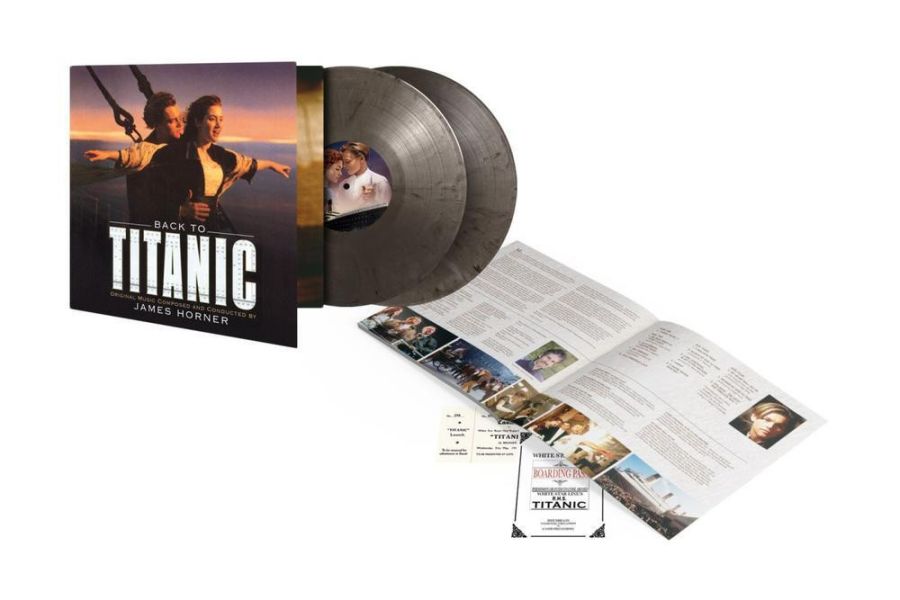 鐵達尼號 BACK TO TITANIC 原聲帶 限量彩膠1LP 鐵達尼號 BACK TO TITANIC 原聲帶, BACK TO TITANIC LP, BACK TO TITANIC album, BACK TO TITANIC專輯