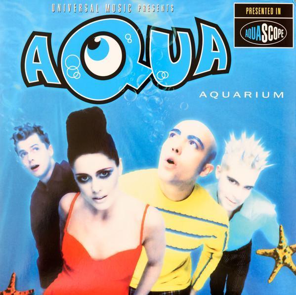Aqua - Aquarium 藍色彩膠1LP 