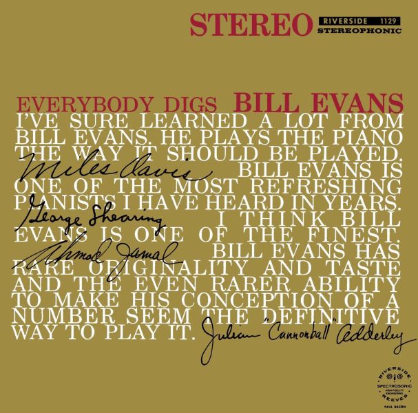 Bill Evans Trio - Everybody Digs Bill Evans 日版UHQ CD 