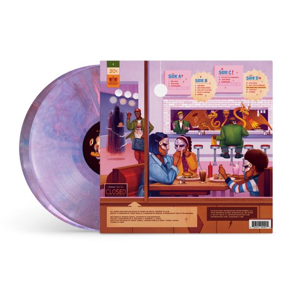 MF DOOM - MM..FOOD 二十週年紀念版 紫色大理石膠2LP 