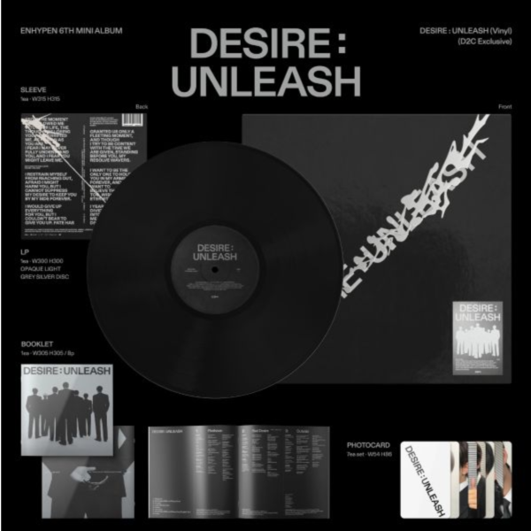 ENHYPEN - DESIRE: UNLEASH 黑膠1LP 