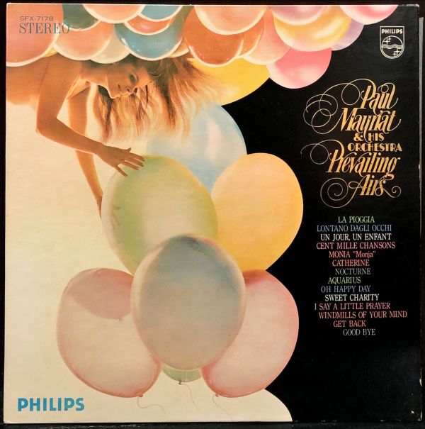 Paul Mauriat & His Orchestra - Prevailing Airs 二手老膠1LP 
