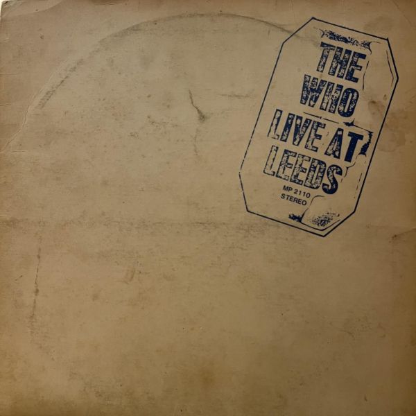 The Who - Live At Leeds ｜二手老膠1LP 