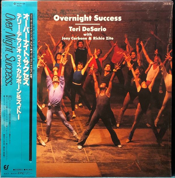 Teri DeSario with Joey Carbone & Richie Zito - Overnight Success 二手老膠1LP 