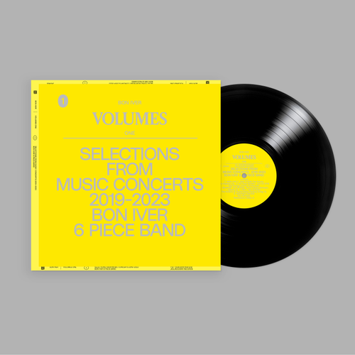Bon Iver - Volumes One - Selections From Music Concerts 2019-2023 Bon Iver 6 Piece Band 黑膠1LP 