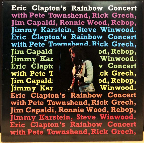 Eric Clapton - Eric Clapton's Rainbow Concert 二手老膠1LP 