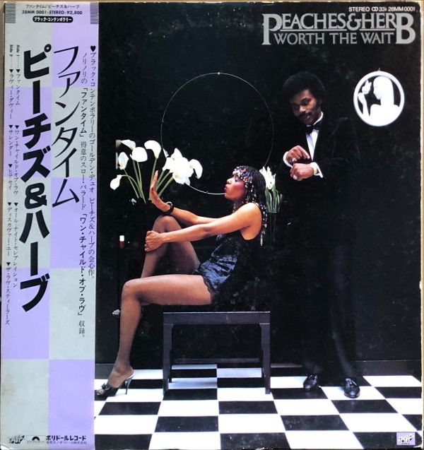 Peaches & Herb - Worth The Wait 二手老膠1LP 