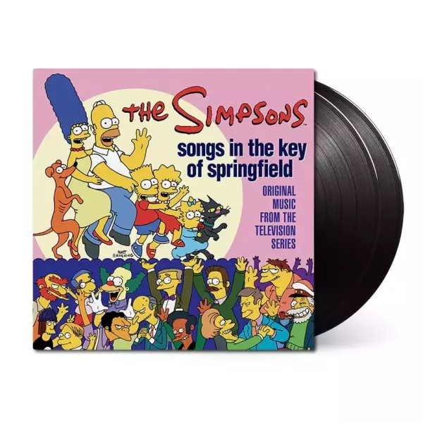 The Simpsons - Songs in the Key of Springfield TV原聲帶 黑膠2LP 