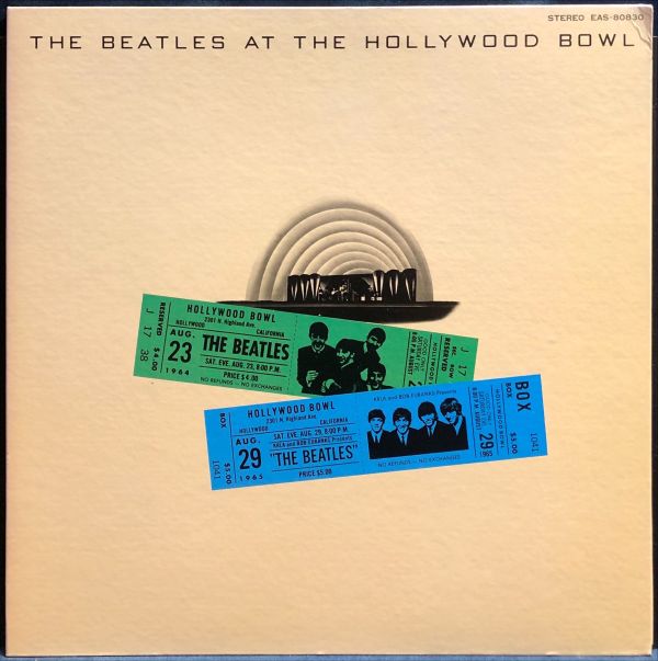The Beatles - The Beatles At The Hollywood Bowl 二手老膠1LP 