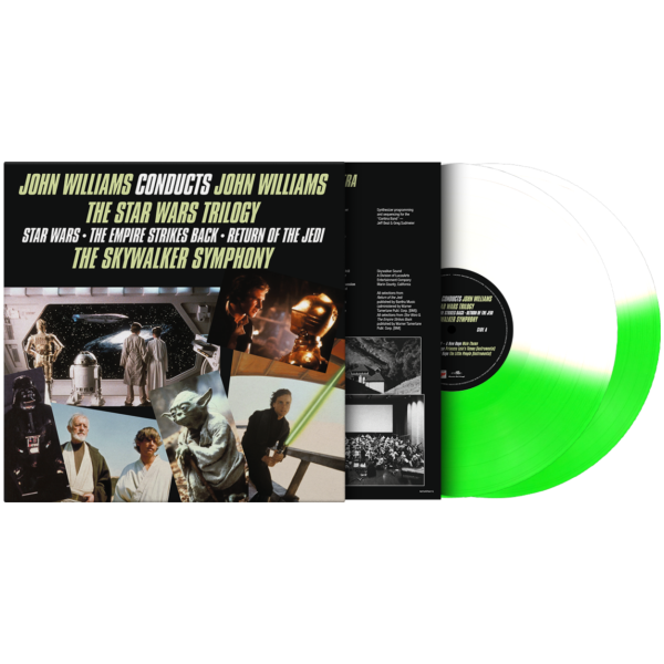 John Williams Conducts John Williams - the Star Wars Trilogy 限量45轉彩膠2LP 