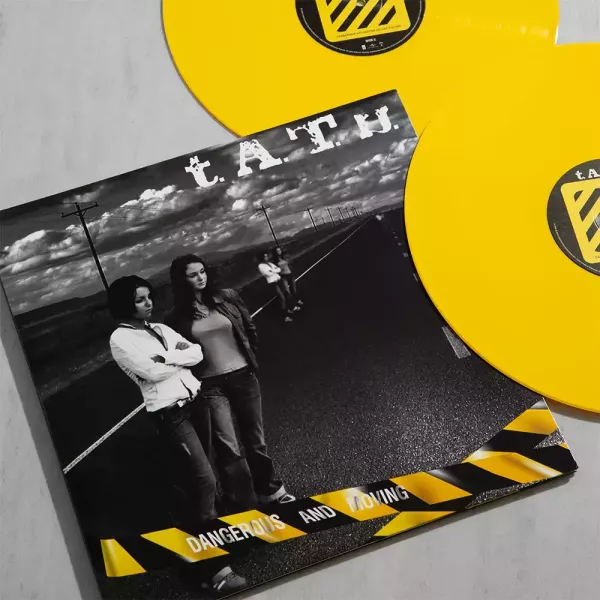 t.A.T.u. - Dangerous and Moving 20週年紀念版 黃膠2LP + 海報 